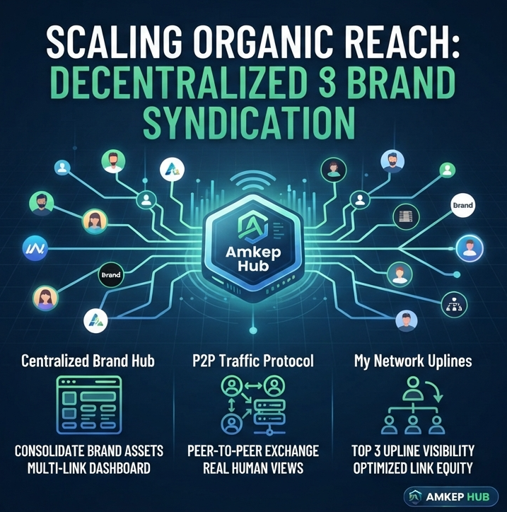 How Amkep Hub Powers Decentralized Brand Syndication